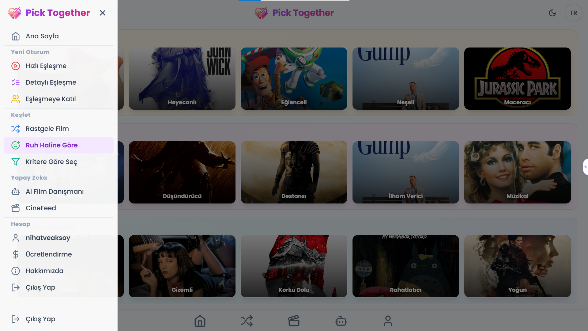Pick Together: AI Movie Matcher screenshot 2